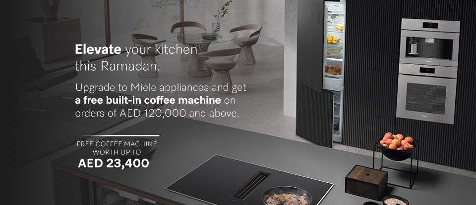 Free built-in coffee machine worth up to AED 23,400
